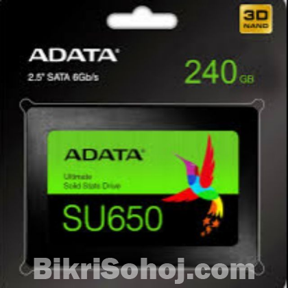 Adata Genuine SU650 240GB SSD Harddrive 2.5